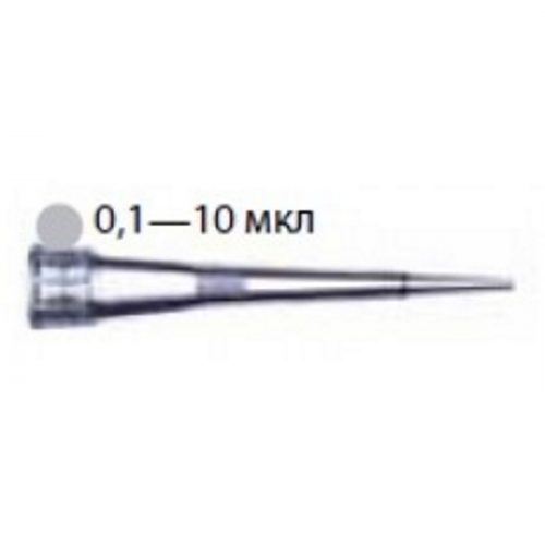 Наконечники 10мкл в 1сл уп/10*96шт.в штативе.Optifit "Биохит".790010